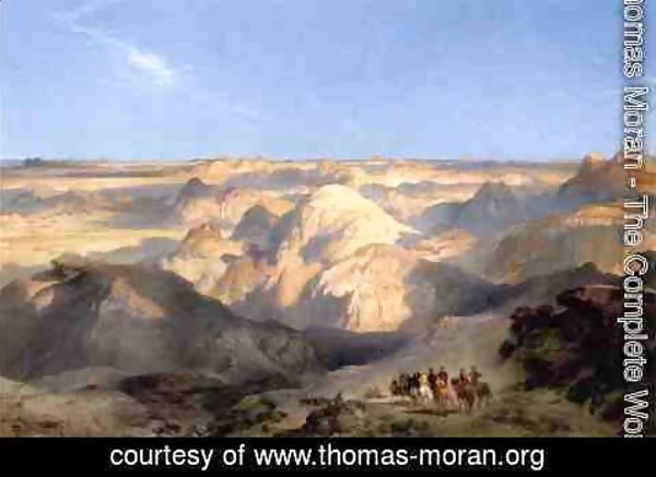 Thomas Moran - Badlands of the Dakota