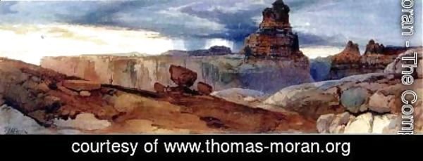 Thomas Moran - Shin-Au-Av-Tu-Weap (God Land), Canyon of the Colorado, Utah