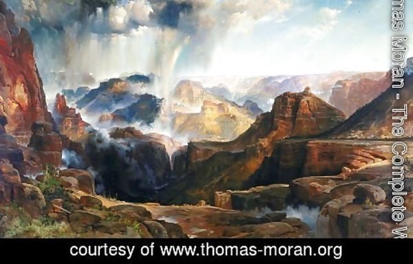 Thomas Moran - Chasm of the Colorado