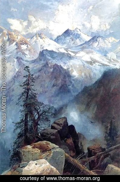 Thomas Moran - Summit of the Sierras