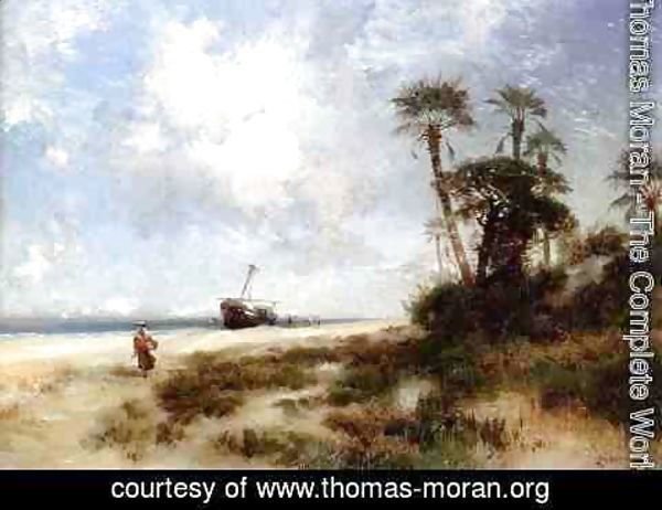Thomas Moran - Fort George Island I