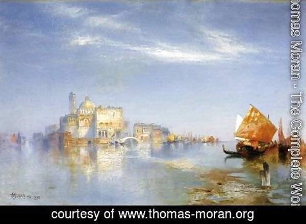 Thomas Moran - View of Venice II