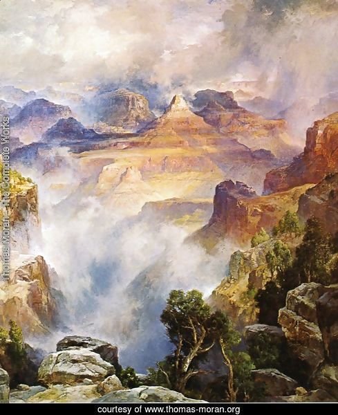 Canyon Mists: Zoroaster Peak [Grand Canyon, Arizona]