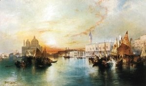 Thomas Moran - Venice from the Lagoon
