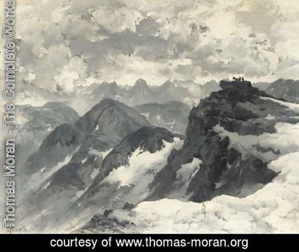 Thomas Moran - In the Rockies