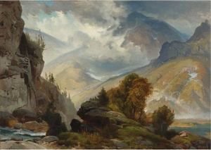 Thomas Moran - The White Mountains