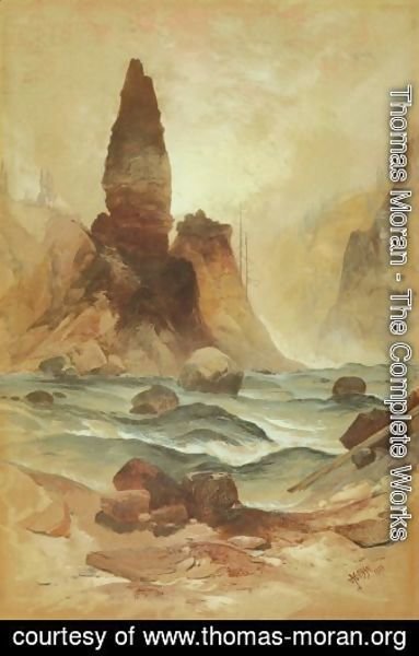 Thomas Moran - Arrowhead Rock