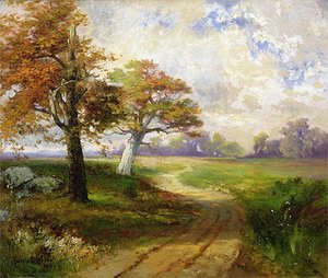 Thomas Moran - Autumn Scene, 1902