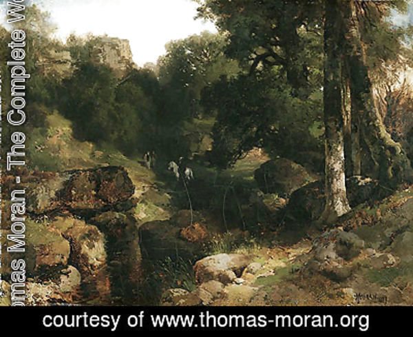 Thomas Moran - The Dell, 1878
