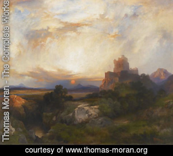 Thomas Moran - Bluebeard's Castle, 1915