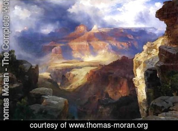 Thomas Moran - A Miracle Of Nature
