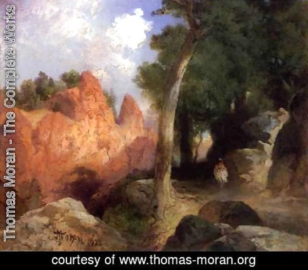 Thomas Moran - Canyon Of The Clouds