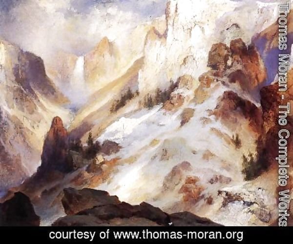 Thomas Moran - Yellowstone Canyon