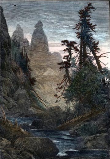 Tower Creek, Below the Falls eng