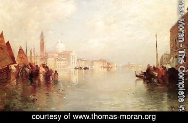 Thomas Moran - The Grand Canal I