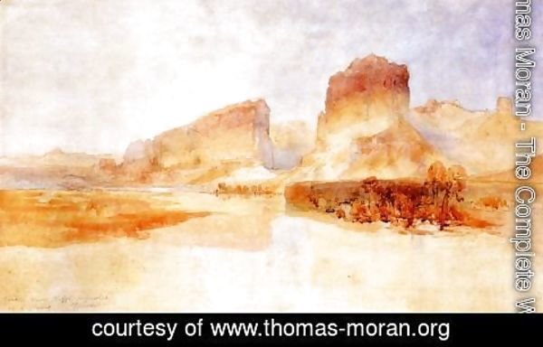 Thomas Moran - Green River Cliffs, Wyoming