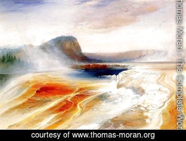 Thomas Moran - Lower Geyser Basin