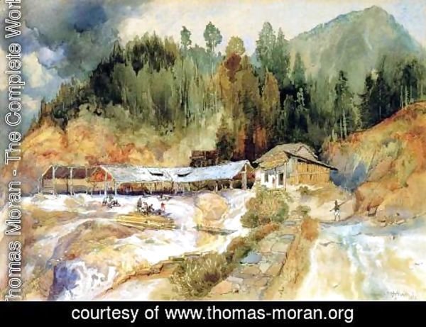 Thomas Moran - Trojes Mine