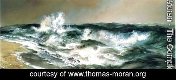 Thomas Moran - The Much Resounding Sea