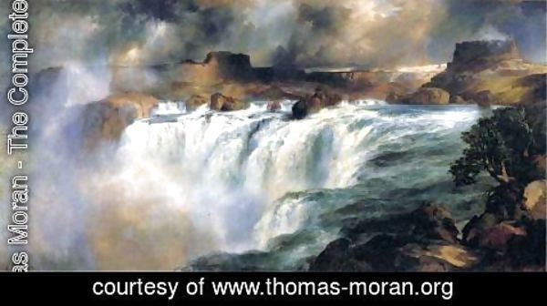 Thomas Moran - Shoshone Falls on the Snake River