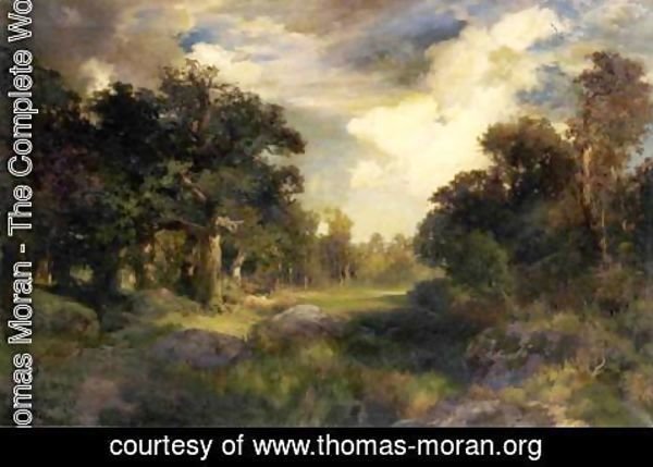 Thomas Moran - Long Island Landscape