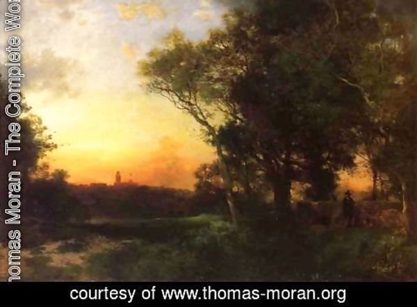 Thomas Moran - Mexican Landscape near Cuernavaca