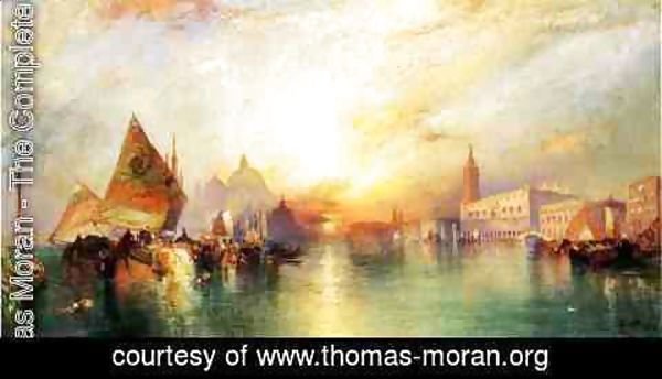 Thomas Moran - The Gate of Venice