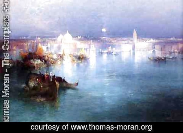 Thomas Moran - Venice from San Giorgio