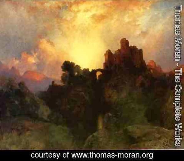 Thomas Moran - Caledonia, Stern and Wild
