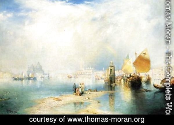 Thomas Moran - Grand Canal, Venice