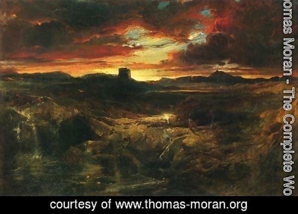 Thomas Moran - Childe Roland to the Dark Tower Came