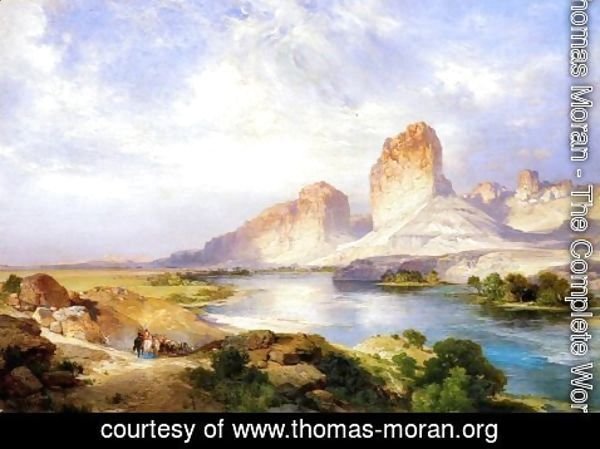 Thomas Moran - Green River, Wyoming