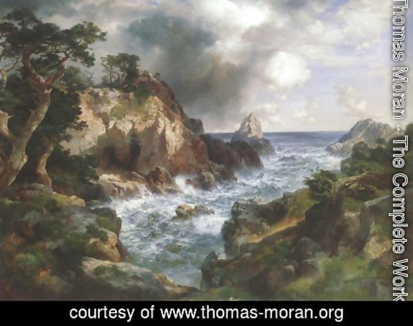 Thomas Moran - Point Lobos Monterey California 1912