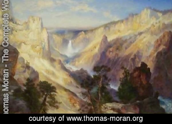 Thomas Moran - Grand Canyon of the Yellowstone Wyoming