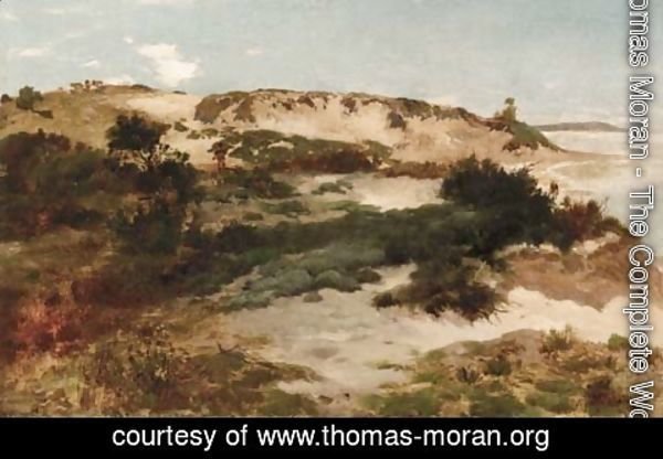 Thomas Moran - Hunter in a Landscape