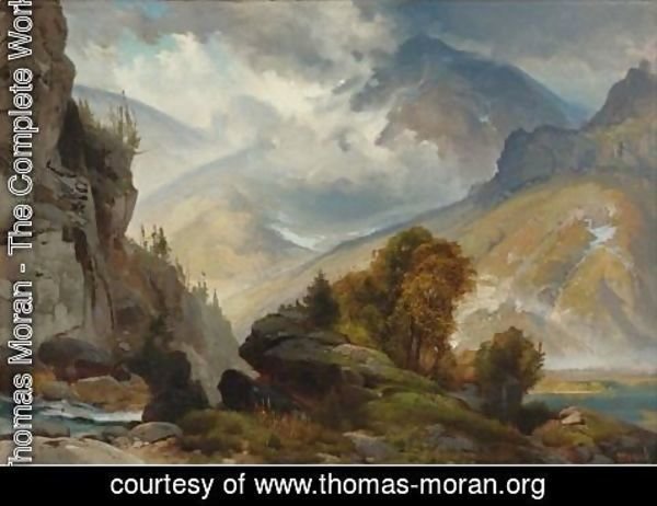 Thomas Moran - The White Mountains