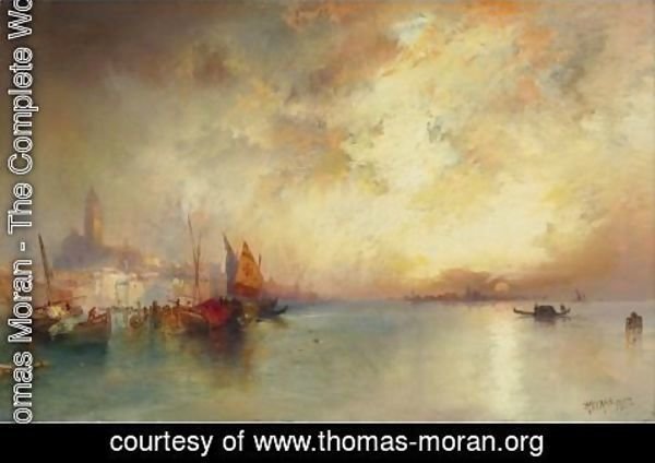 Thomas Moran - View Of Venice 3