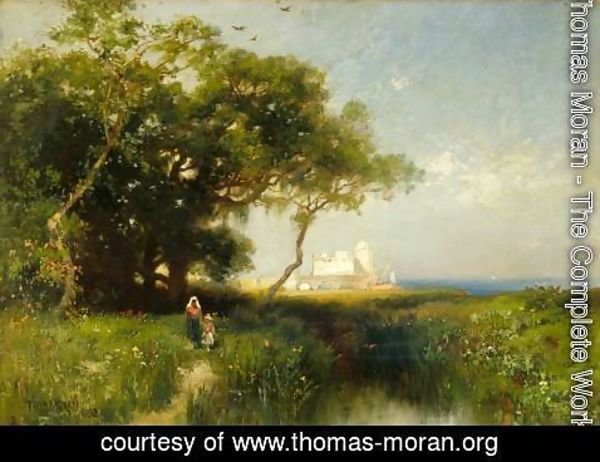 Thomas Moran - The Coast of Florida
