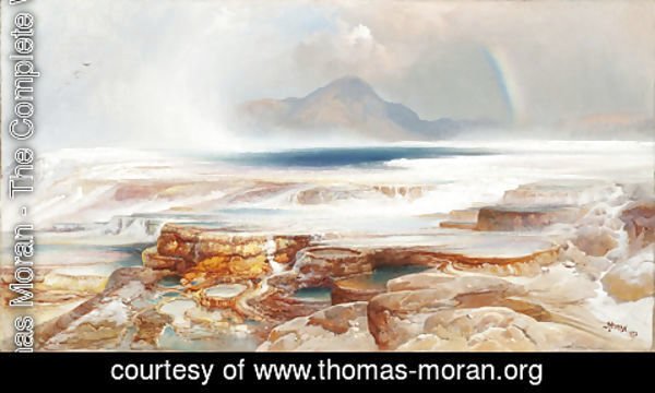 Thomas Moran - Hot Springs of the Yellowstone