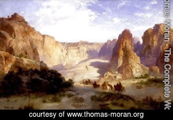 Thomas Moran - acoma 1904