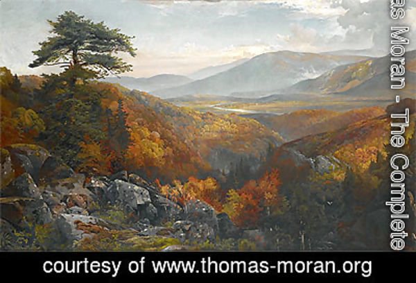 Thomas Moran - Autumn Landscape, c.1865