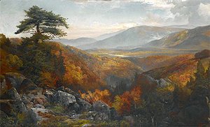 Thomas Moran - Autumn Landscape, c.1865