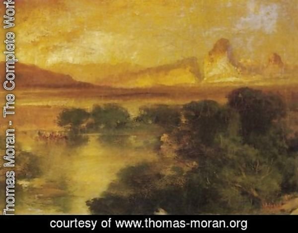 Thomas Moran - Green River 1899