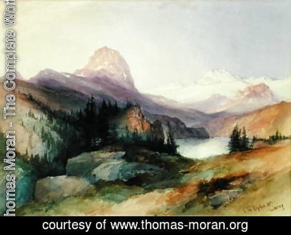 Thomas Moran - bighorn_mountains