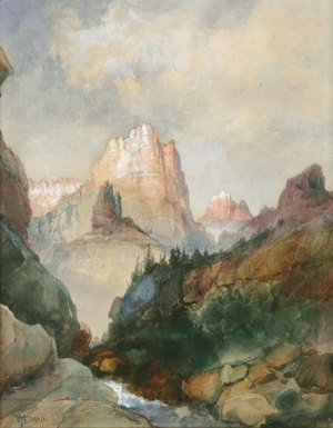 Thomas Moran - Canyon View