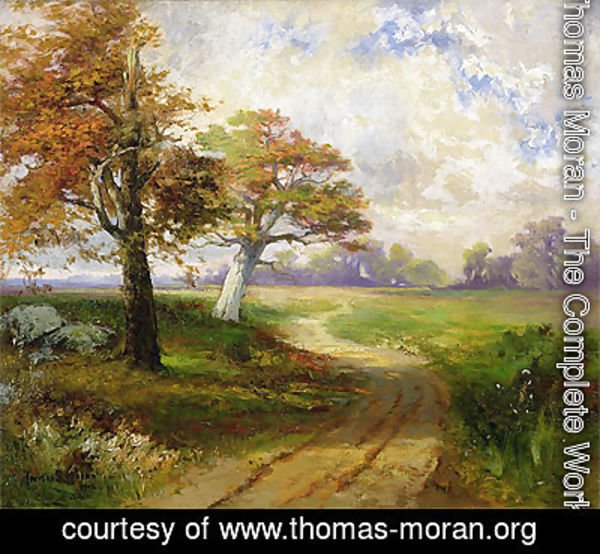 Thomas Moran - Autumn Scene, 1902