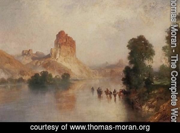 Thomas Moran - Domes of the Green River