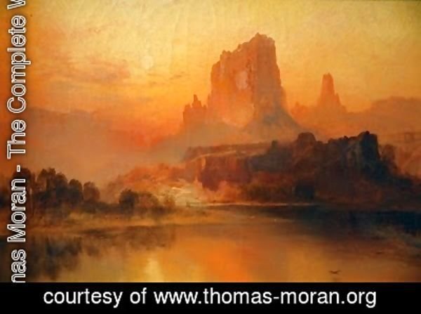 Thomas Moran - The Golden Hour