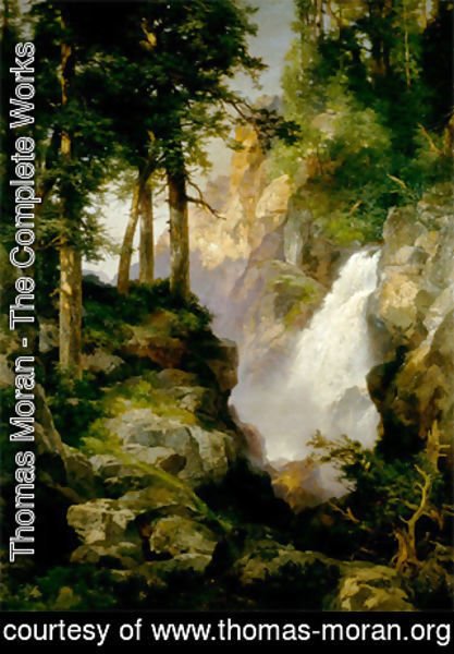 Falls at Toltec Gorge, 1913