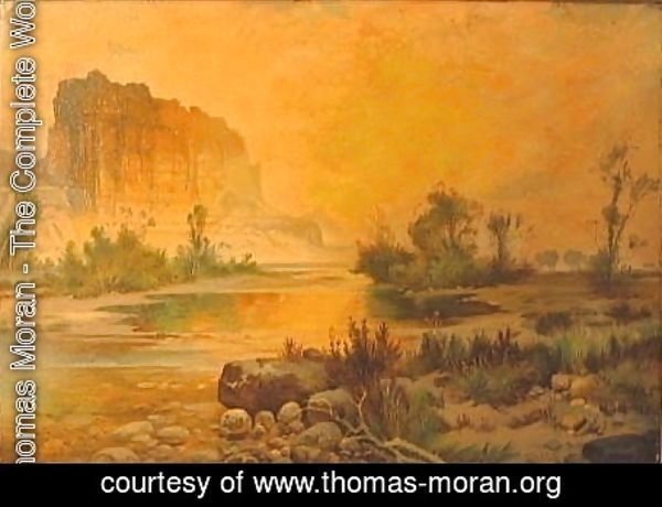 The Cliffs of Green River 1874